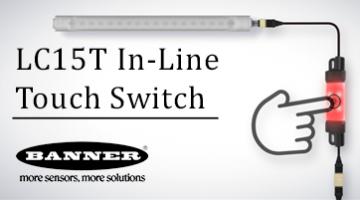 LC15T Touch Switch Banner Engineering